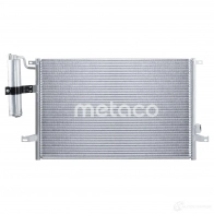 Радиатор кондиционера (конденсер) METACO 1439847567 8012-008 9ZAL1M 6 - Изображение 2