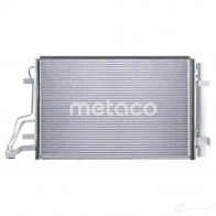 Радиатор кондиционера (конденсер) METACO 8012-011 EMYBJ P 1439847570 - Изображение 2