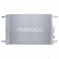 Радиатор кондиционера (конденсер) METACO 8012-024 1439847581 PQHHAG H - Изображение 2