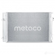 Радиатор кондиционера (конденсер) METACO 8012-175 87 1LX 1439847619 - Изображение 2