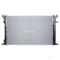 Радиатор, охлаждение двигателя METACO D TZWC 8010-152 1439847758 - Изображение 2