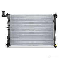 Радиатор, охлаждение двигателя METACO 1439847790 8010-258 VZ Z5G - Изображение 1