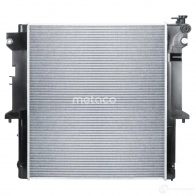Радиатор, охлаждение двигателя METACO 1439847810 8010-436 GA MVU - Изображение 2