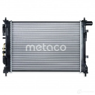 Радиатор, охлаждение двигателя METACO 8010-496 1439847819 0VW3V RS - Изображение 2