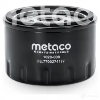 Масляный фильтр METACO HKY 8T 1439849268 1020-008 - Изображение 2