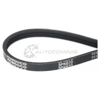 Ремень ручейковый METACO 1441301922 H1EJ QA 3PK670 - Изображение 3