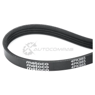 Ремень ручейковый METACO 1441301974 4PK985 M 92WD - Изображение 3