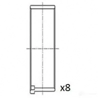 Вкладыши шатунные FAI AUTOPARTS ZV W3GV 1424227756 5027049554702 bb2054std