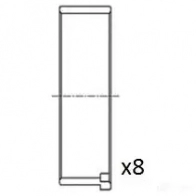 Вкладыши шатунные FAI AUTOPARTS bb2052std HEH5 K 5027049560444 1424227751