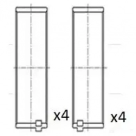 Вкладыши шатунные FAI AUTOPARTS bb2027std 5027049559905 1424227681 P 0DNM3S