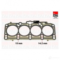 Прокладка ГБЦ, головки блока цилиндров FAI AUTOPARTS Seat Ibiza (6L1) 3 Хэтчбек 1.9 TDI Cupra R 160 л.с. 2004 – 2008 WZYM EU hg1012b 5027049197732