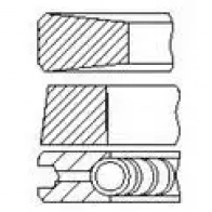 Поршневые кольца, комплект FAI AUTOPARTS pr101000 1439058289 P8 MKE0