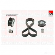 Комплект ремня ГРМ FAI AUTOPARTS IM13 FK2 Seat Cordoba (6K5) 1 Универсал 1.9 SDI 64 л.с. 1996 – 1999 tbk409 5027049253216