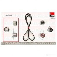 Комплект ремня ГРМ FAI AUTOPARTS Renault Clio (BB, CB) 2 Хэтчбек 1.9 D (B/CB0J) 65 л.с. 2000 – 2001 FGYWDZ 1 5027049250215 tbk217