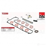Комплект цепи ГРМ FAI AUTOPARTS 2178833 tck99 8F 7XCB2 5027049299207 - Изображение 6
