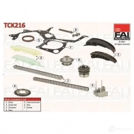 Комплект цепи ГРМ FAI AUTOPARTS Bmw 5 (E60) 5 Седан 2.5 525 d 177 л.с. 2004 – 2010 tck216 7N 0A2BT 5027049375567