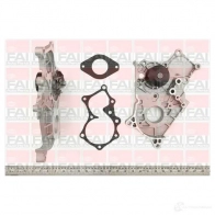 Водяной насос, помпа FAI AUTOPARTS Toyota Avensis (T220) 1 Универсал 2.0 D (CDT220) 115 л.с. 2002 – 2003 wp6413 FV1D 87B 5027049283152