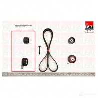 Водяной насос, помпа FAI AUTOPARTS 65Q IX wp6226 Fiat Brava 5027049173156