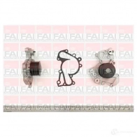 Водяной насос, помпа FAI AUTOPARTS 5027049174221 wp6273 MDXGQ J 2179394