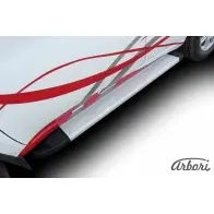Комплект алюминиевых порогов Arbori afzdaalctfl02 3 EU40 71EGYK 1437093781 - Изображение 2