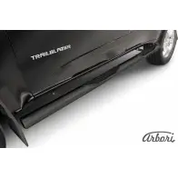 Защита порогов с проступями черный цвет Arbori YQBQ7 1437092684 afzdachtb1207b 5 8V8D