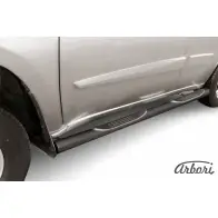 Защита порогов с проступями черный цвет Arbori OKSE8K afzdactfl04b 2 KM78R 1437092682