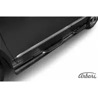 Защита порогов с проступями черный цвет Arbori 7 6LD9E IHW26 afzdahavh605b 1437092695