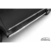 Защита порогов труба со скосами нержавеющая сталь Arbori afzdahavh606 8 B5DY NQKH0V2 1437092545