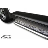 Защита порогов с листом усиленная нержавеющая сталь Arbori B PA9TXI afzdahcret4wd06 AFT6O0F 1437092293 - Изображение 3