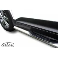 Защита порогов с проступями нержавеющая сталь Arbori DDD IM UPA8HA afzdahcret4wd07 1437092591 - Изображение 4