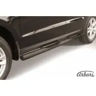 Защита порогов с проступями черный цвет Arbori 1437092700 T LC55QM afzdahsfn06b SAPZWS3