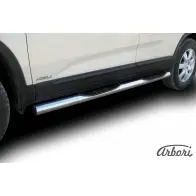Защита порогов с проступями нержавеющая сталь Arbori 1437092602 afzdaks1006 ME5 QA PMR14 - Изображение 2