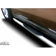 Защита порогов с проступями нержавеющая сталь Arbori 1437092607 E3RMJ afzdaksp1604 P8A SZ - Изображение 3