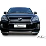 Защита переднего бампера двойная нержавеющая сталь Arbori afzdallx5701204 C YVG78P BDHUM4 1437092236