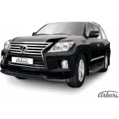 Защита переднего бампера двойная черный цвет Arbori NEIQ0 1437092238 afzdallx571204b J6RV 3LN