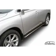 Защита порогов труба с изгибами нержавеющая сталь Arbori 1437092538 7BK 9C ZBZ20DX afzdalrx3512
