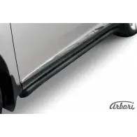 Защита порогов труба с изгибами черный цвет Arbori FKFSXWQ 1437092543 afzdalrx351207b W G0OSZC