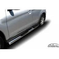 Защита порогов с проступями нержавеющая сталь Arbori VJX ORJ afzdamas07 1437092615 F3MI1D - Изображение 2