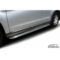 Защита порогов с листом нержавеющая сталь Arbori afzdamas10 W4J RTN AZLYRY9 1437092276 - Изображение 2