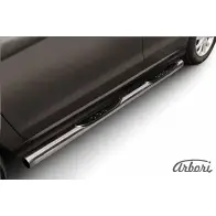 Защита порогов с проступями нержавеющая сталь Arbori 1437092614 9O T22S EB53T afzdamas1408