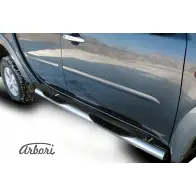 Защита порогов с проступями нержавеющая сталь Arbori afzdaml12 1437092616 5G0EDR WA F2S