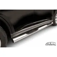 Защита порогов с проступями нержавеющая сталь Arbori AZ429 1437092617 CZ PJ5H afzdamout1305