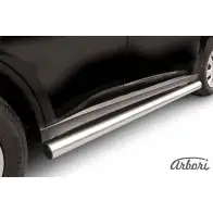 Защита порогов труба нержавеющая сталь Arbori GNLT D1 1437092826 J8C3L1 afzdamout1306