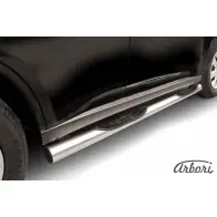 Защита порогов с проступями нержавеющая сталь Arbori afzdamout1405 W 67I1 MGF3B 1437092618
