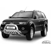 Кенгурятник низкий с защитой картера нержавеющая сталь Arbori X0RSV8 O KQKBL afzdamps01 1437093415
