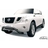Кенгурятник низкий широкий мини черный цвет Arbori X6V 1R afzdanipat09b 1437093440 HN25Y