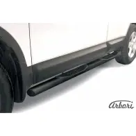Защита порогов с проступями черный цвет Arbori 1437092737 3UR1A3 I KYN6P6M afzdaniq1105b