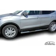 Защита порогов с проступями нержавеющая сталь Arbori V069 AQL NTCRD1 afzdaniq1404 1437092633 - Изображение 2