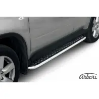 Защита порогов с листом нержавеющая сталь Arbori afzdanxt1108 VU 7WX TNYIOAI Nissan X-Trail (T31) 2 Кроссовер 2.0 FWD 141 л.с. 2007 – 2013