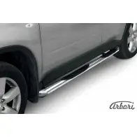 Защита порогов с проступями со скосами нержавеющая сталь Arbori 1437092789 afzdanxt14 LQ BRDM TIMI8Y